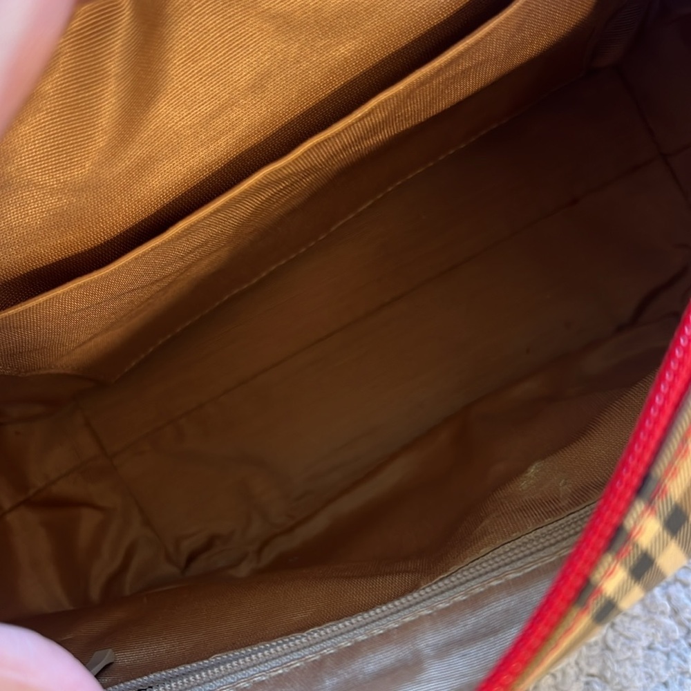 Burberry Canvas Nova Check Shoulder Bag - Picture 11 of 16